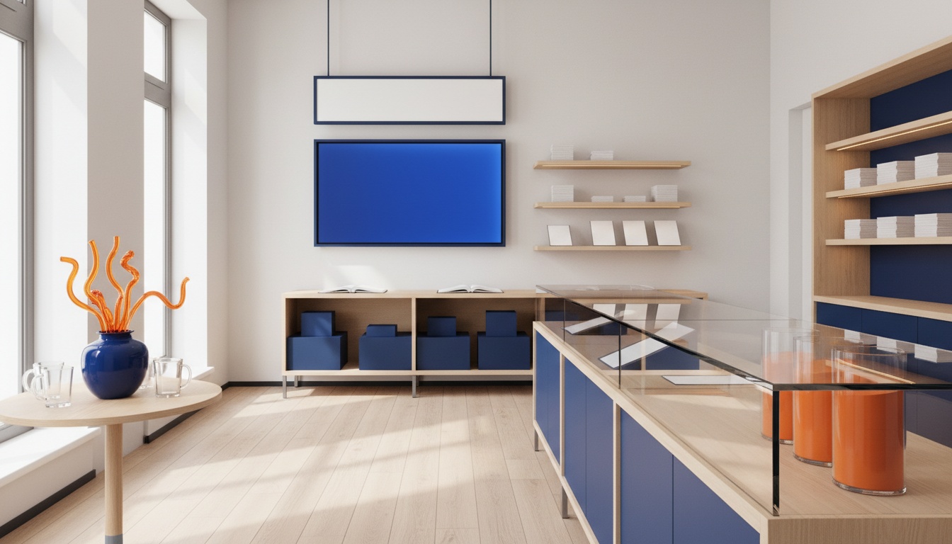 Interno accogliente di un negozio con luce calda: accoglienza e relazioni durature.